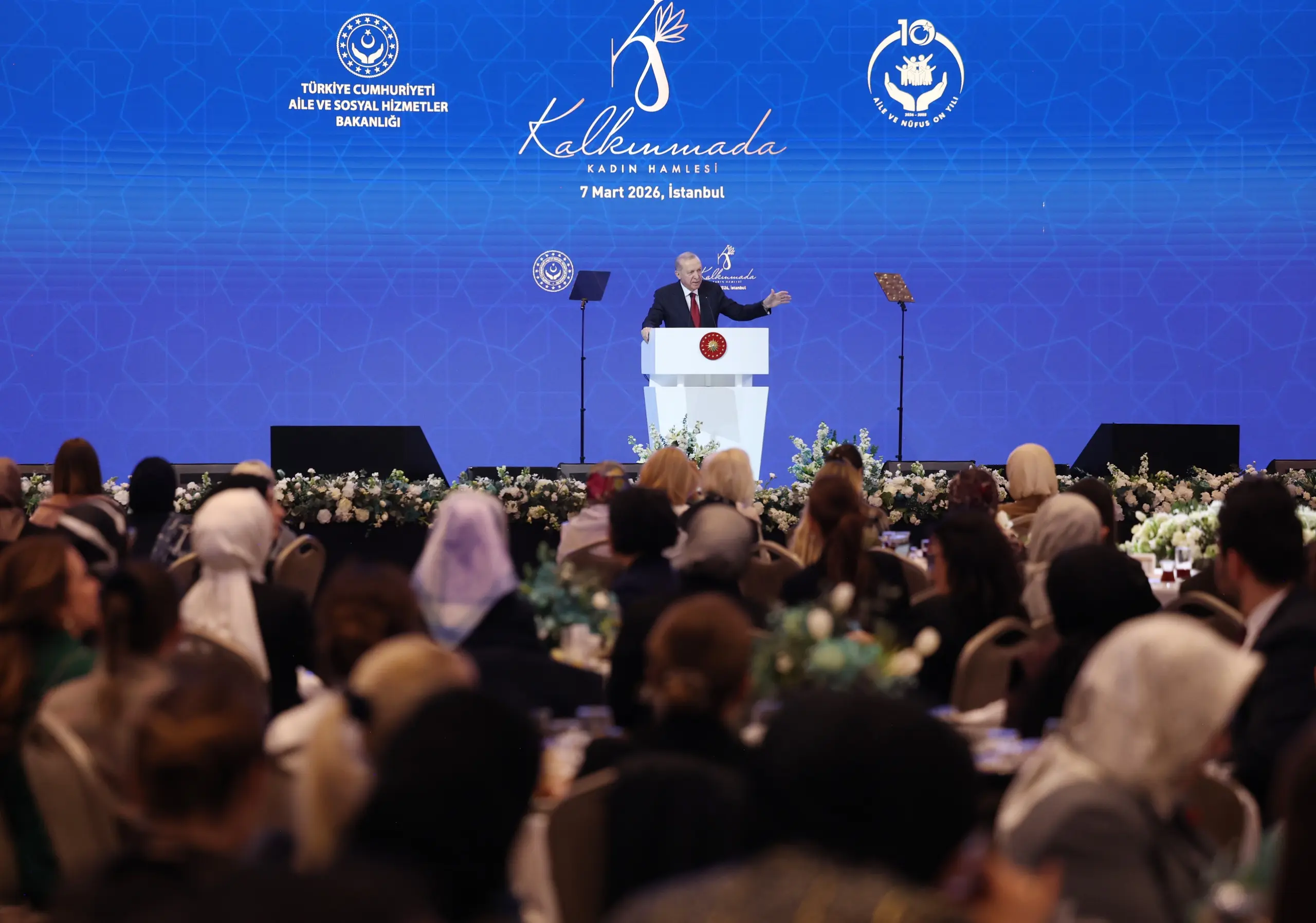 “Kadına ve çocuğa yönelik şiddetin kökünü kurutmak için ne gerekiyorsa yapıyoruz”