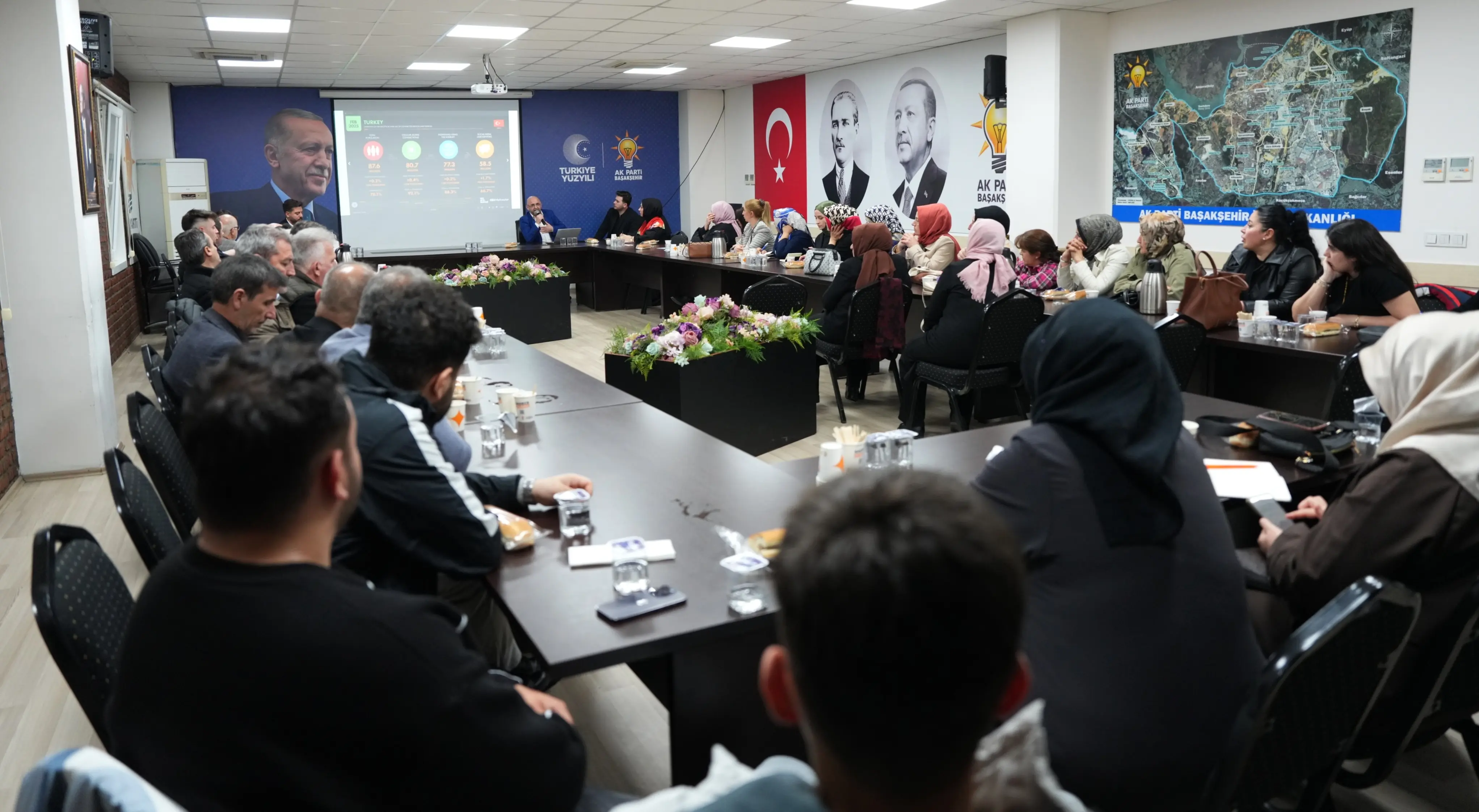 Başakşehir teşkilatımıza yönelik sosyal medya eğitimi gerçekleştirildi