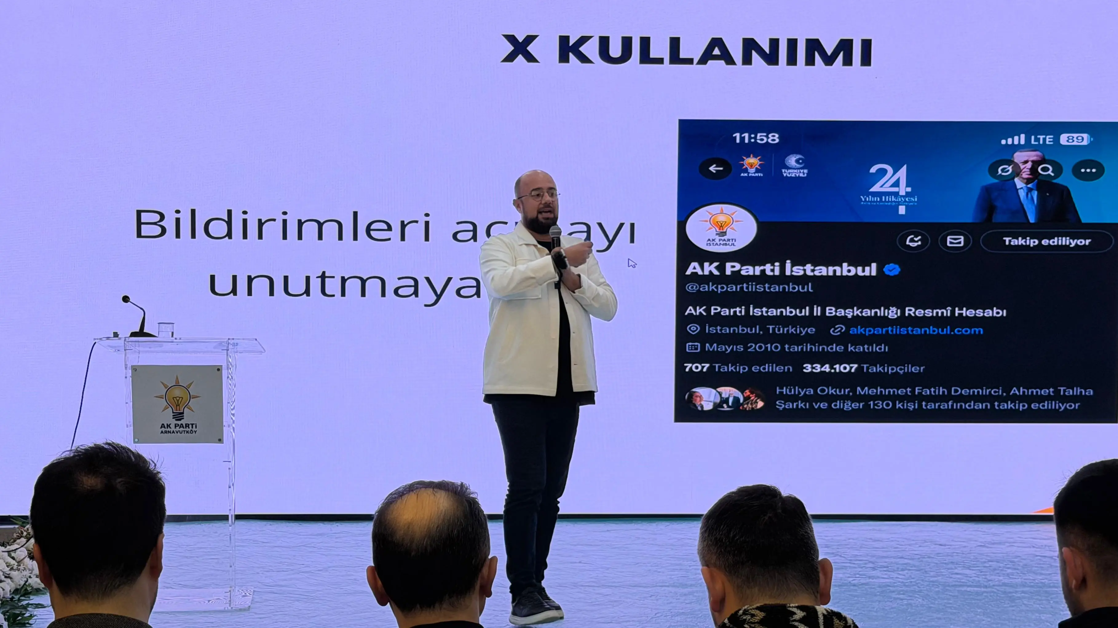 İlçe teşkilatlarımıza ‘Sosyal Medyanın Etkili Kullanımı’ semineri