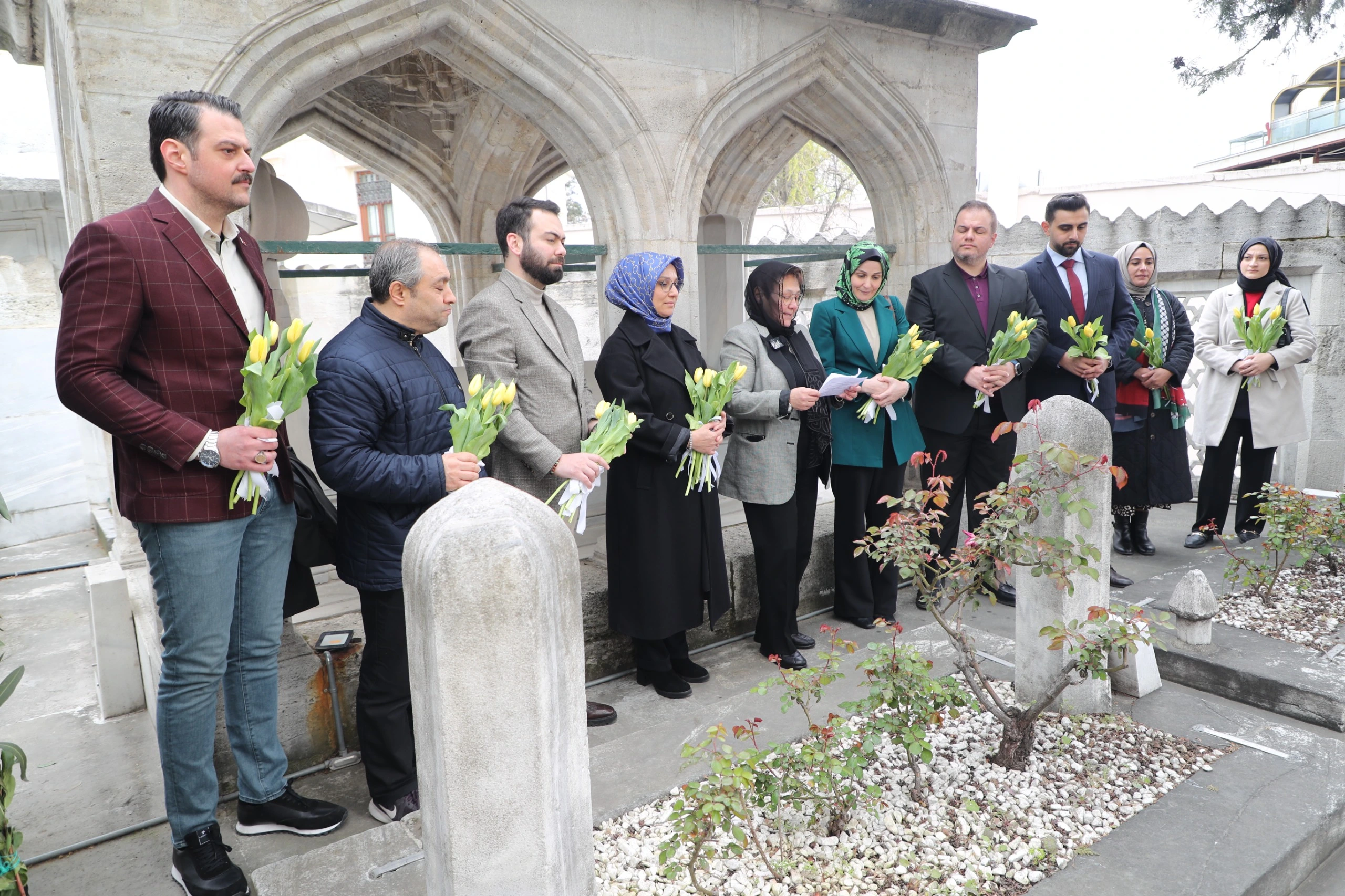 AK Parti’den Mimar Sinan’a Vefa Ziyareti